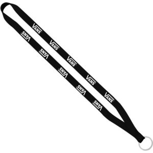 1/2" Polyester Lanyard with Sewn Metal S 886098