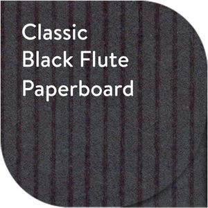 Black FluteTextured Paperboard AIM-1311311