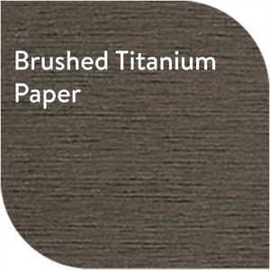 Metallic Flex Brushed Titanium Paper AIM-1311351
