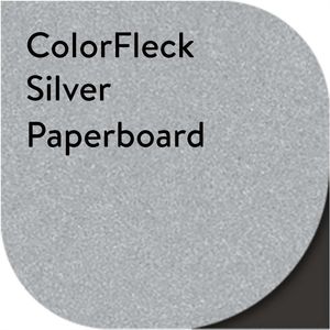 ColorFleck Silver Paperboard AIM-1311574