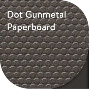 Dot Gunmetal Paperboard AIM-1311625