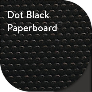 Dot Black Paperboard AIM-1311641