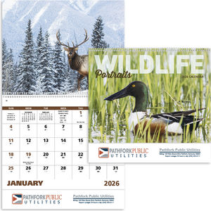 Good Value™ Wildlife Portraits - Spiral Calendar.2026 AIM-1320753