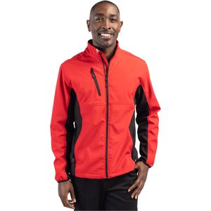 Port Authority ® Core Colorblock Soft Shell Jacket. J318 Black/ Battleship Grey