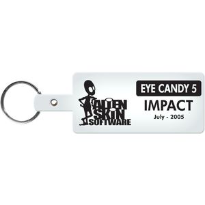 Rectangle Flexible Key Tag AIM-1332503