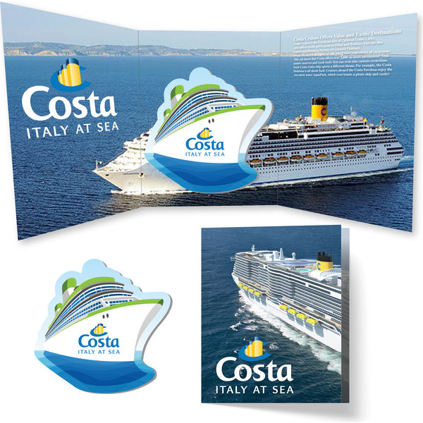 Printed Tek Booklet 2 with Cruise Ship Magnet