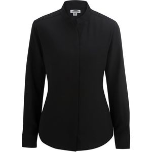 Ladies Stand-Up Collar Shirt AIM-1340409