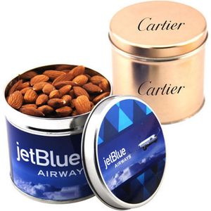 Round Tin with Almonds AIM-1346196