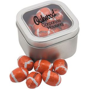 Window Tin with Chocolate Footballs AIM-1346266