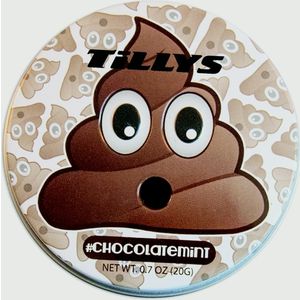 Poop Emojy Tin with Chocolate Mints AIM-1346340