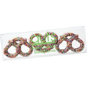 3 Ring Pretzel Acetate with Nonpareil Pr AIM-1346522