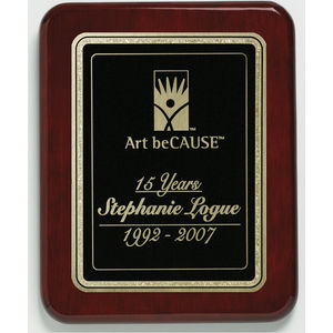 Champlain Rosewood Plaque 7" x 9&qu AIM-1350296