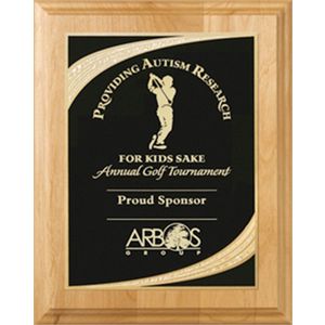 Alder Wood Plaque 8" x 10" wit AIM-1350776