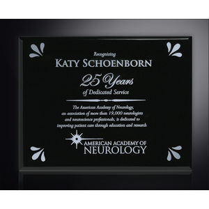 Aberdeen Black Laser Plaque 6" x 8& AIM-1350855