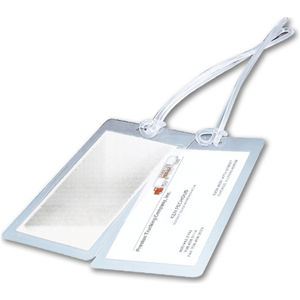 2 1/2 x 4 1/4 Luggage Tag w/Strap AIM-1359942