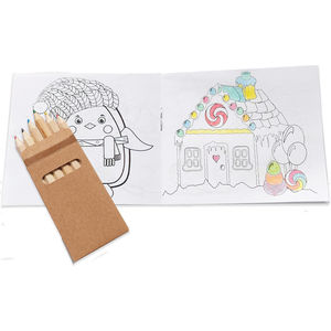 Holiday Kids Coloring Book & 6-C AIM-1360064