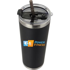 20 Oz Stainless Tumbler with Straw AIM-1360106