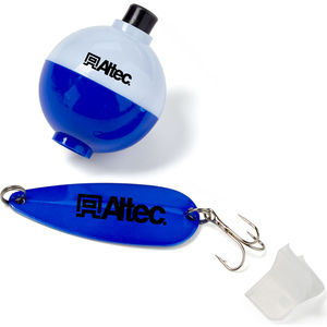 Small Spoon Fishing Lure and Bobber in C AIM-1360377
