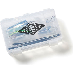 Fishing Tackle Box - Green and Silver Co AIM-1360857