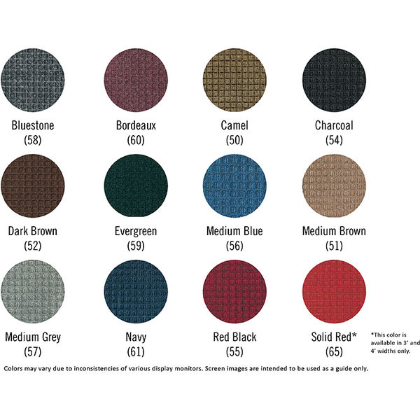 Printed WaterHog Squares Classic Indoor/Outdoor Non Logo Floor Mat (6'x8')