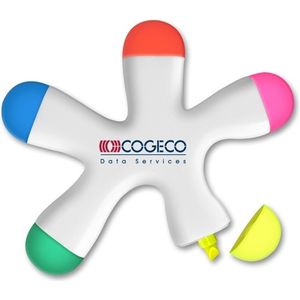 Fun Lighter 5 Color Highlighter AIM-1364019