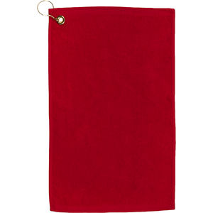 Mid Weight Hemmed Golf Towel w/ Left Hoo AIM-1366218