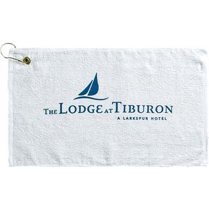 Promo Weight Terry Golf Towel w/ Upper L AIM-1366219