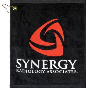 Premium Mid-Weight Velour Golf Towel w/  AIM-1366350