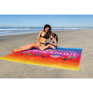 Subli-Plush Velour Beach Towel 4-2 AIM-1366509