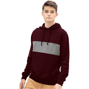 Premium Cotton Blocked Fleece Pullover H AIM-1367050