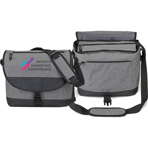 Heather Grey Messenger Bag AIM-1370800