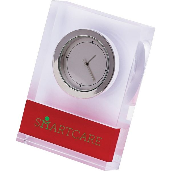 Printed Acrylic Desk Clock