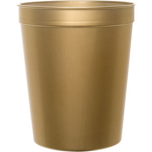 Metallic Gold 16 oz Smooth Cup AIM-1374581