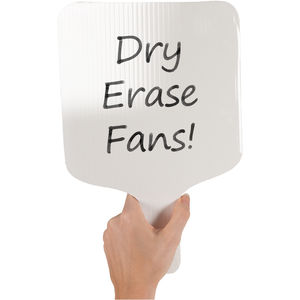 Full Color Dry Erase Hand Fan AIM-1374676