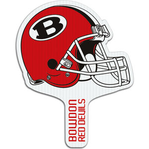Football Helmet Hand Fan, Screen Printed AIM-1374939
