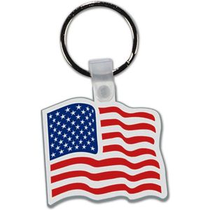 US Flag Key Tag AIM-1375064