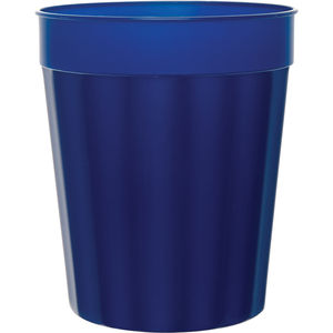 Navy Blue 16 oz Fluted Cup AIM-1375135