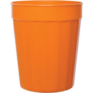 Orange 16 oz Fluted Cup AIM-1375135