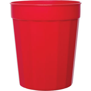 Red 16 oz Fluted Cup AIM-1375135