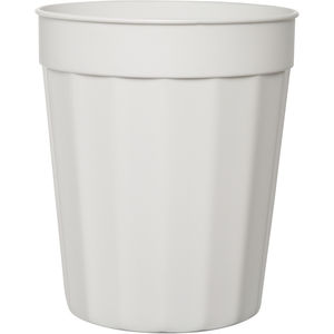 White 16 oz Fluted Cup AIM-1375135