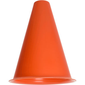 Orange 8" Mini Megaphone AIM-1375372