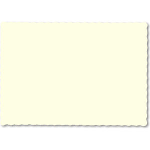 Colored Scalloped Edge Placemat AIM-1376560