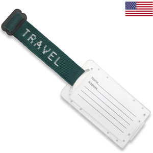 1" Woven Luggage Tag - "Classi AIM-1377128