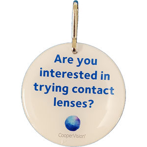 Zipper Pull Charms / Tag with single sid AIM-1379243