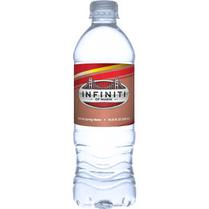 Clear Bottle with Clear Cap Cap AIM-1382010