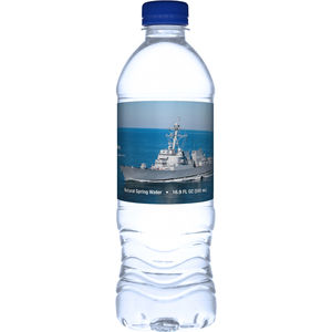 Clear Bottle with Blue Cap AIM-1382010