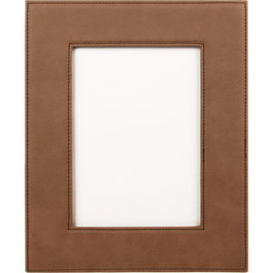 5" x 7" Dark Brown Leatherette AIM-1400101