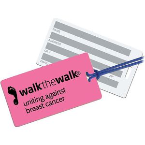 Rectangle 40 Mil Neon Tag AIM-1407973