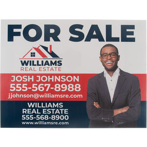 18" x 24" Metal Yard Sign & AIM-1412551