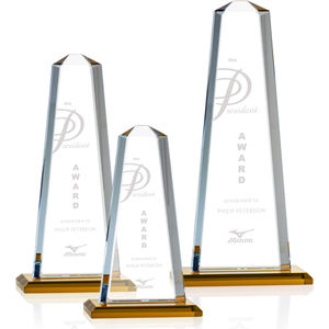 Pinnacle Award - Amber AIM-1425761